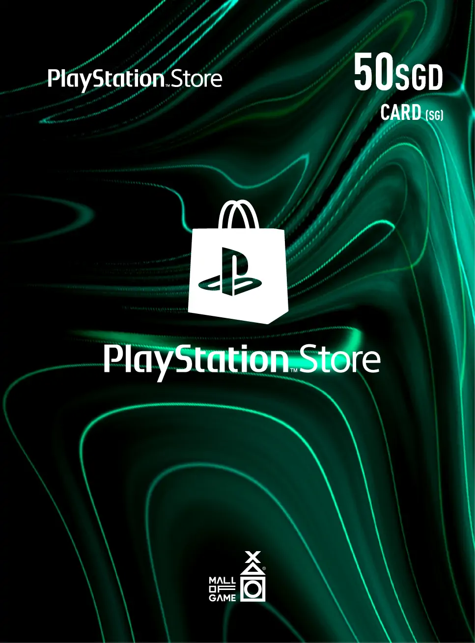 PlayStation™Store SGD50 Gift Cards (SG)